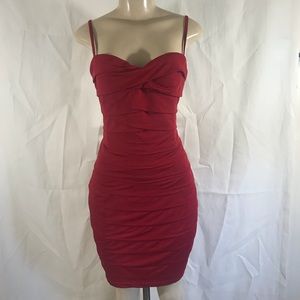 Sold Zenobia brand red bodycon dress size XL
